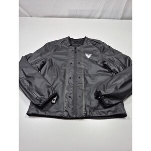 REV'IT! Ignition 4 H2O Jacket Mens Large Gray Waterproof Motorcycle Rain